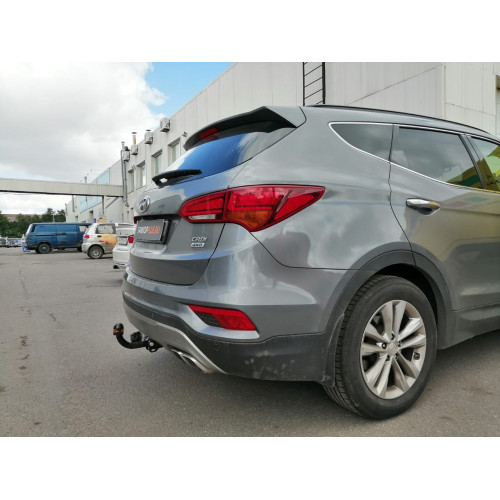 Фаркоп Лидер Плюс на HYUNDAI Santa Fe 2015–2019  Арт. H224-A