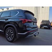 Фаркоп MOTODOR на HYUNDAI Santa Fe 2021– Арт. 91008 (оцинкованный крюк)