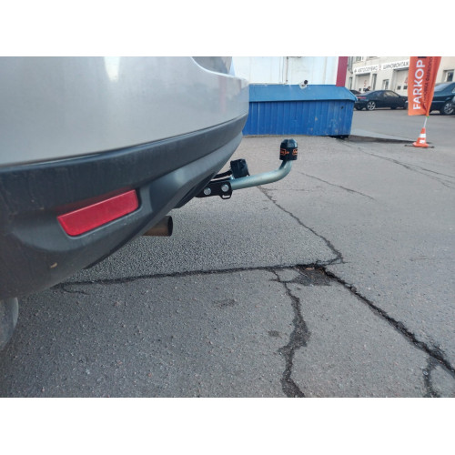 Фаркоп Motodor на Renault Duster 2010-2015 Арт. R101A (оцинкованный шар)
